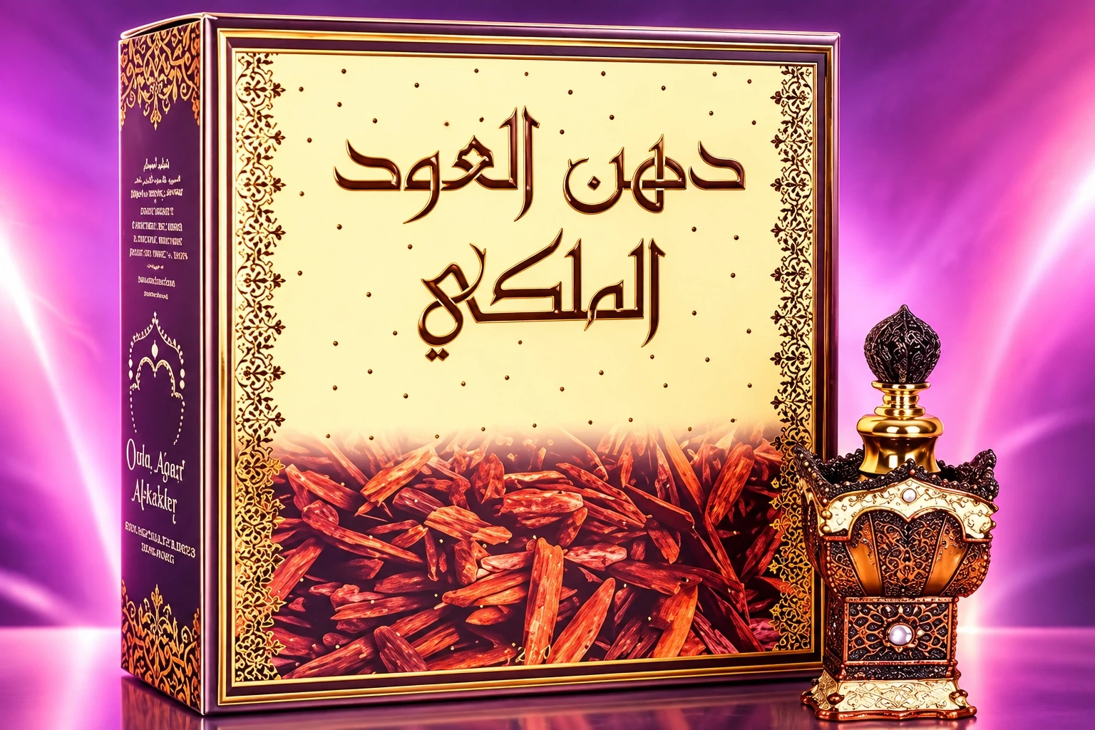 Dihn Al Oud Al Malaky luxury oud perfume — دهن العود الملكي